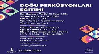 İzBB Doğu Perküsyonları Eğitimi (2024)