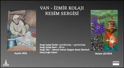 Van - İzmir Kolajı Resim Sergisi
