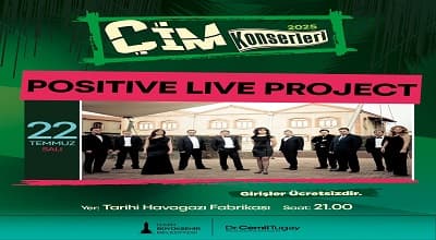 Positive Live Project Grubu Konseri - Çim Konserleri 2025