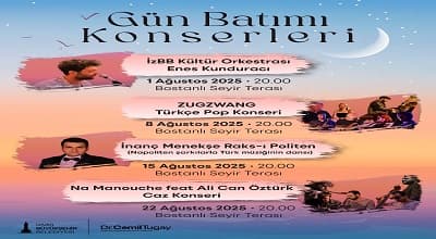 Bostanlı Seyir Terası - Gün Batımı Konserleri 2025
