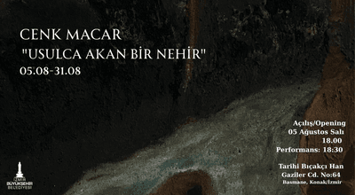 Usulca Akan Bir Nehir Resim Sergisi