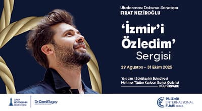 Fırat Neziroğlu ``İzmir`i Özledim`` Sergisi ve Görünmeyeni Dokumak Canlı Performansı