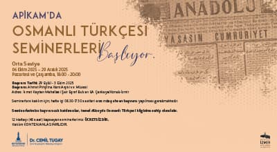 Orta Seviye Osmanlı Türkçesi Seminerleri