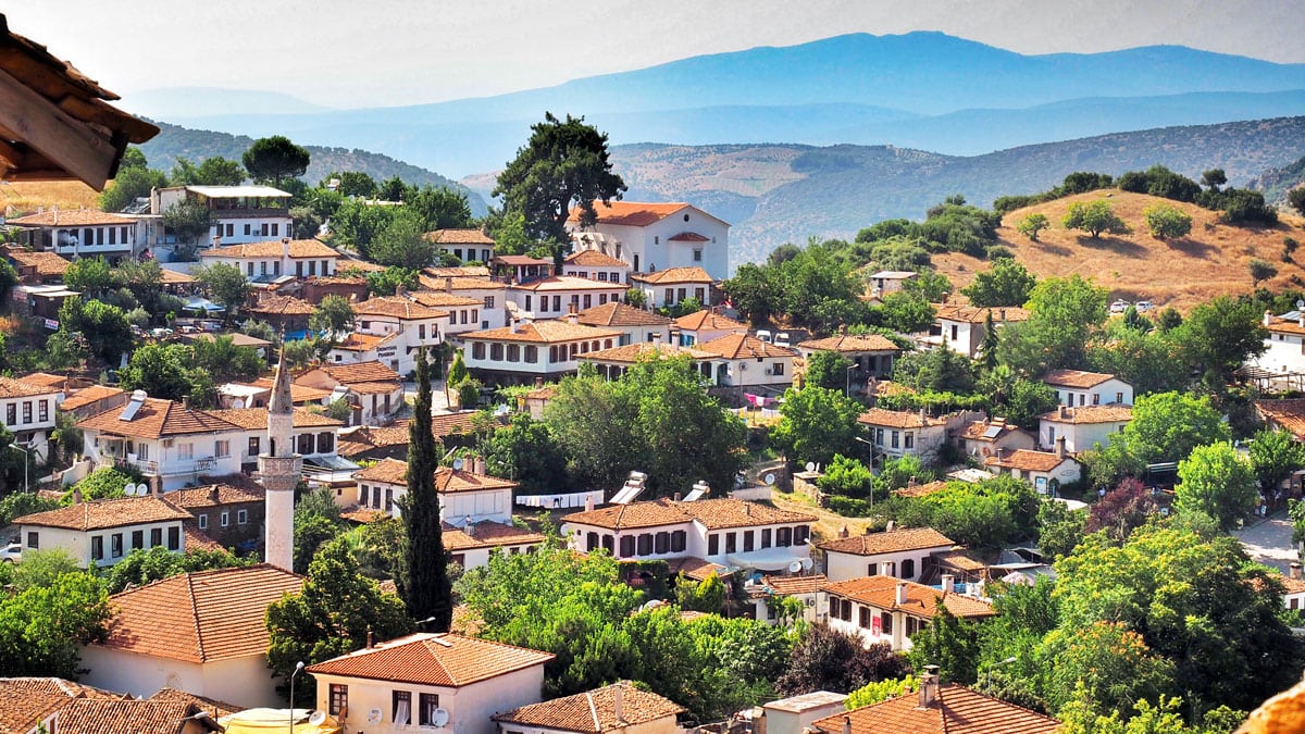 Şirince'nin sokakları